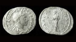 Severus Alexander, Denarius, Eternal Peace reverse